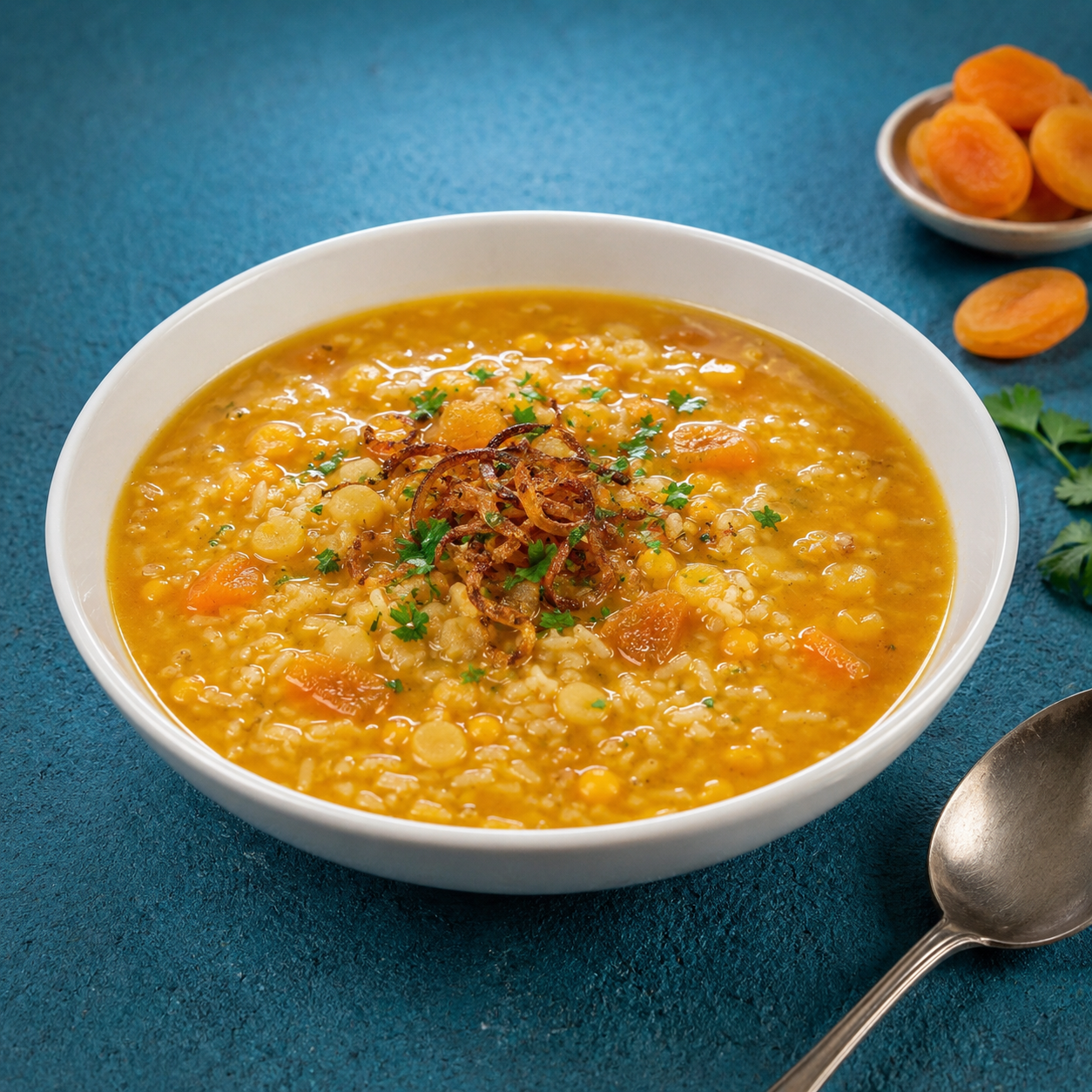 اریح شورباسی (شوربای زردآلو)